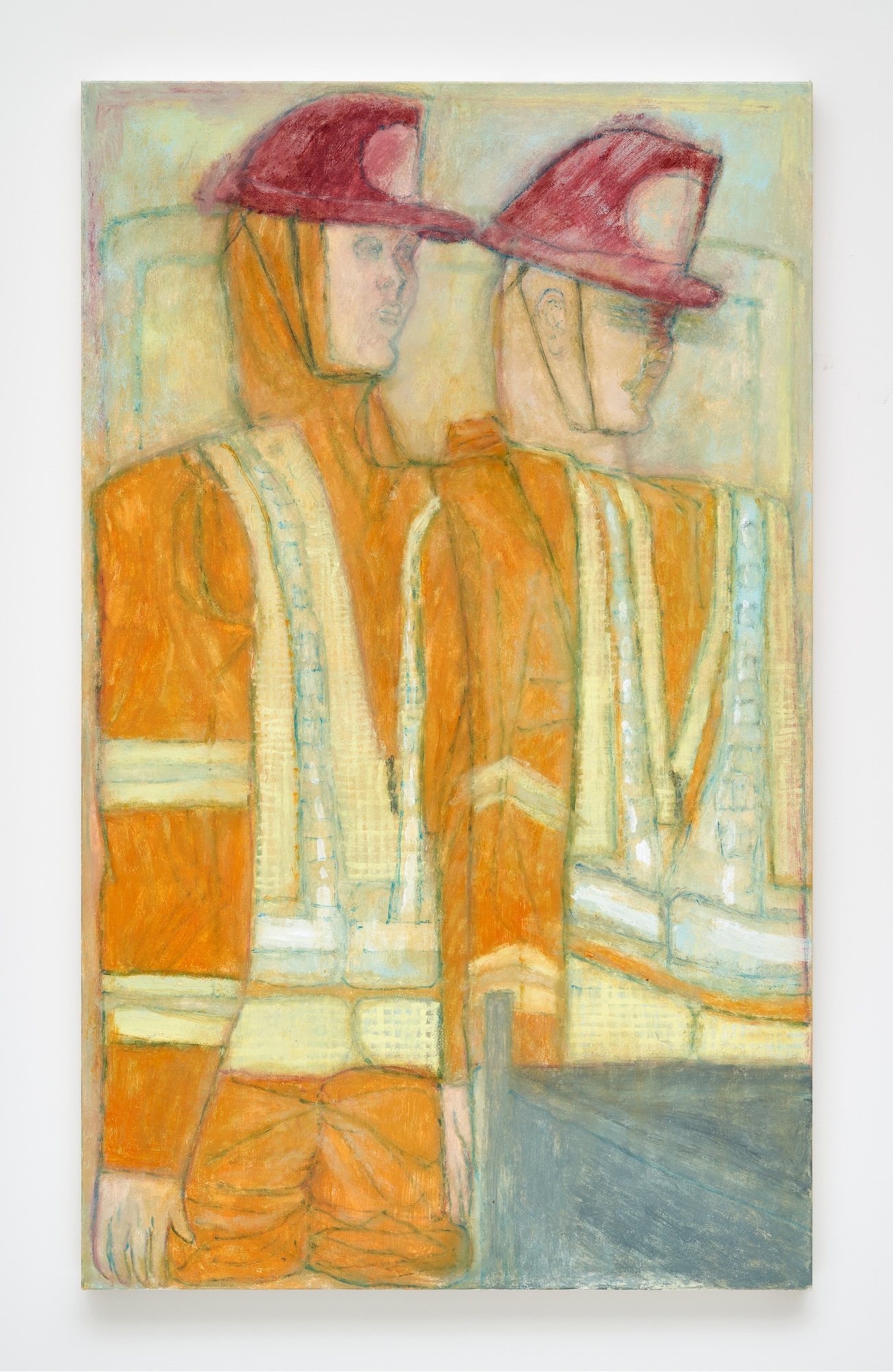 Noh-wan Park, 무제, 2024, Watercolor on canvas, 46x76cm