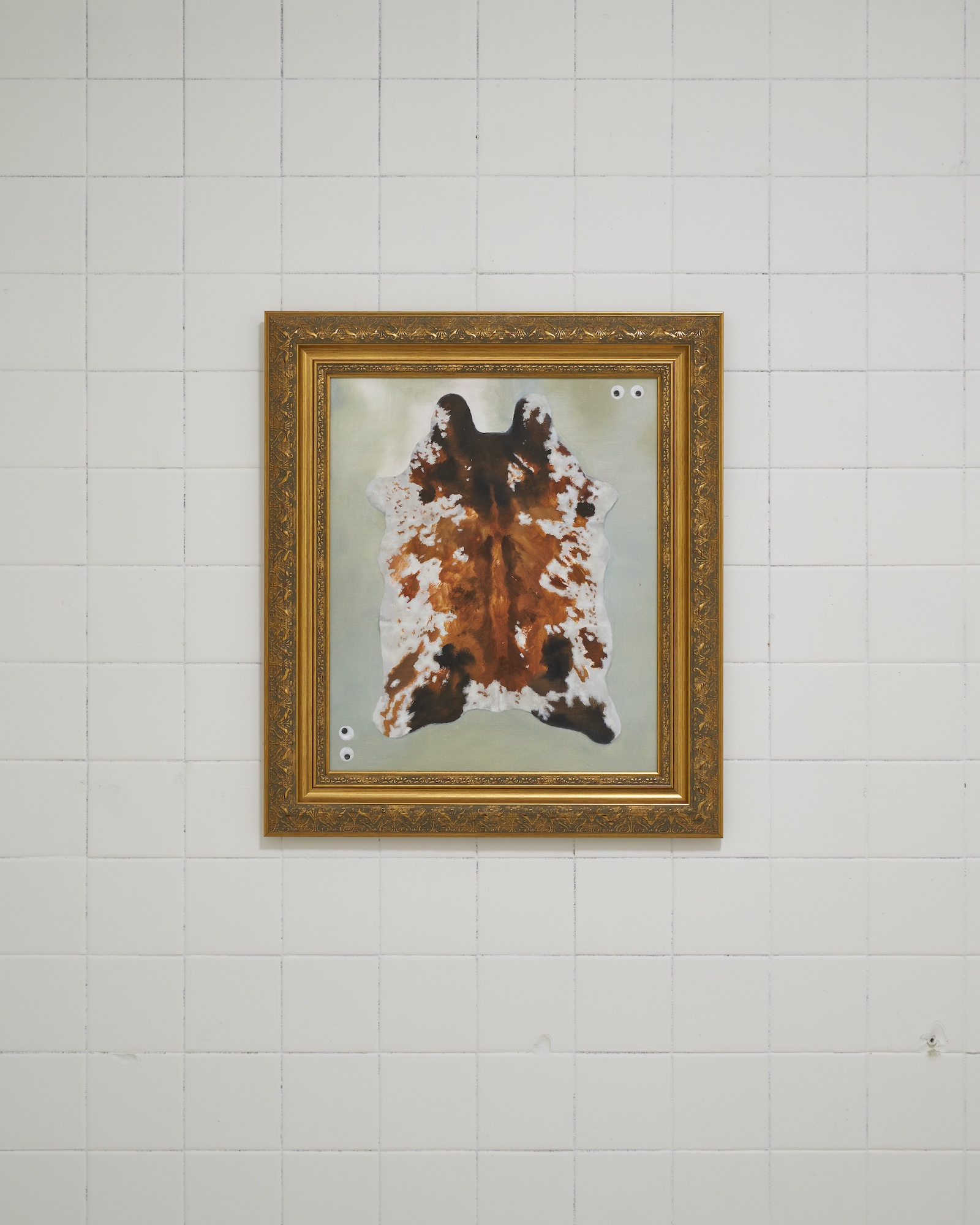 Ean Choi, ass that failed to save, 2026, oil on canvas, 53x40.9cm