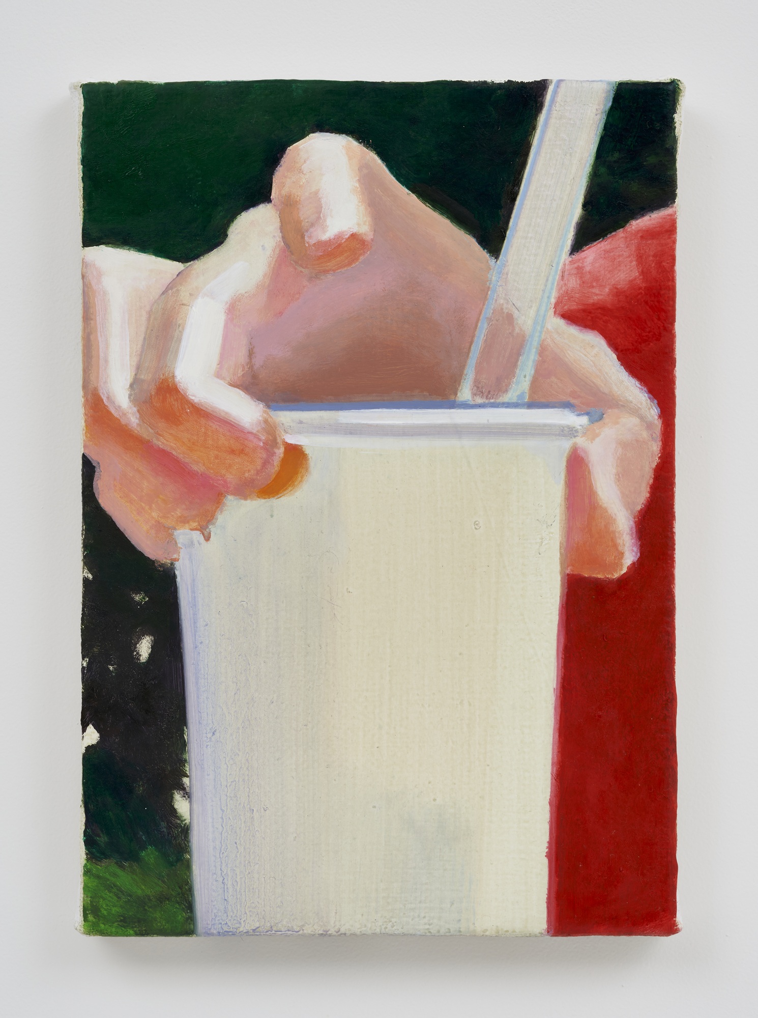 Lemonade, 2026, oil on canvas, 27x19cm