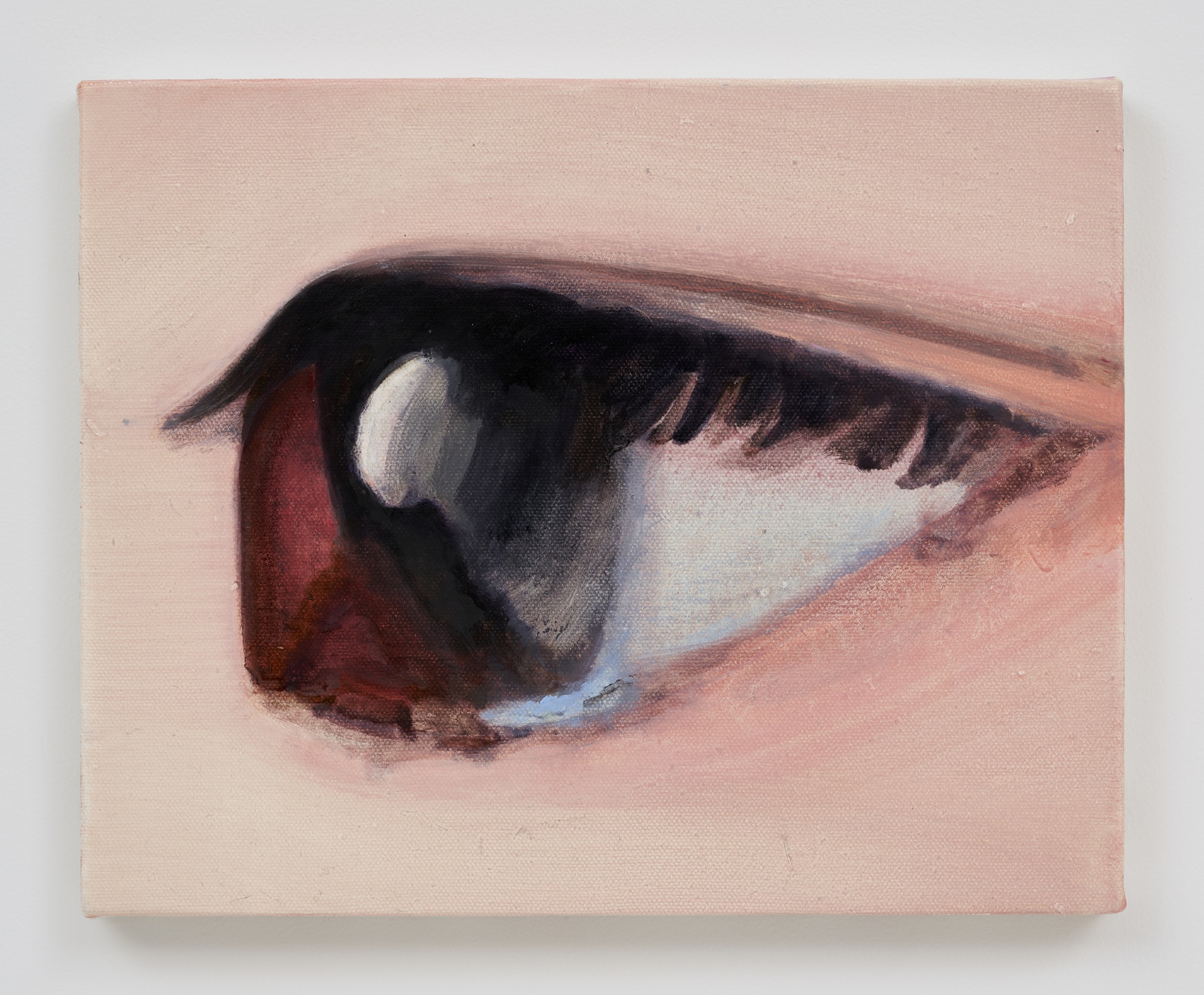 Fin., 2026, oil on canvas, 21.5x27cm